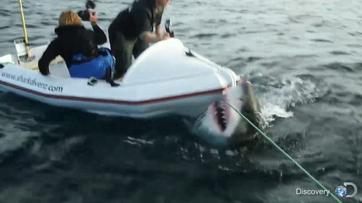 Βίντεο: Αντιμέτωποι με τα σαγόνια του καρχαρία 